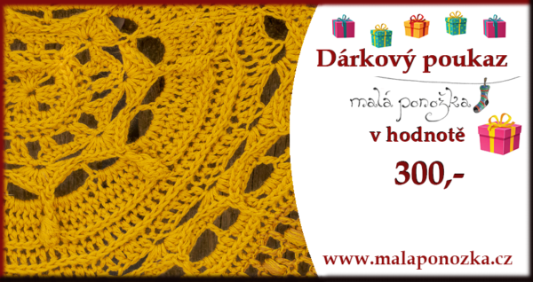 Dárkový poukaz 300,-